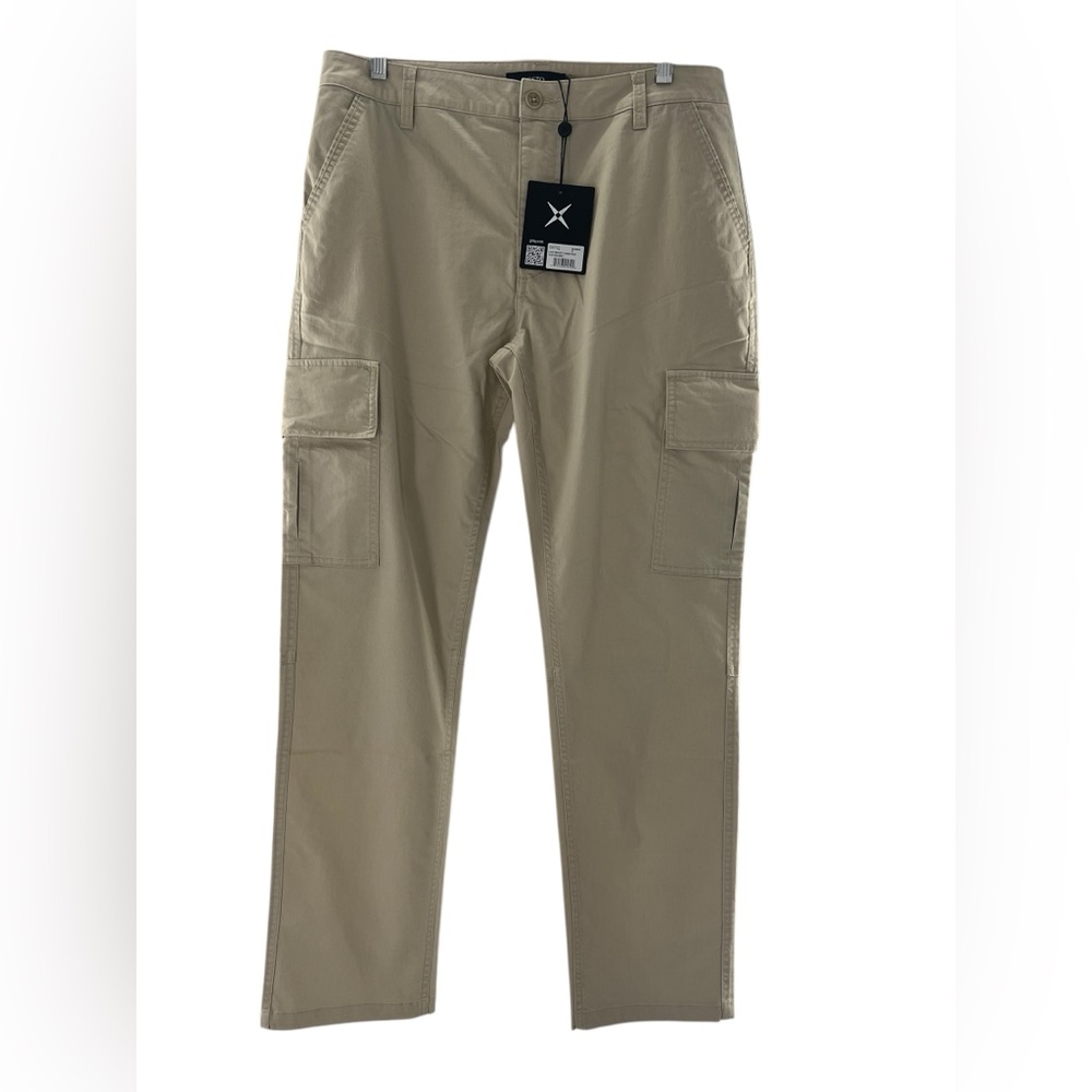 NWT GSTQ Lightweight Cargo Feather Gray Men's Pants 33